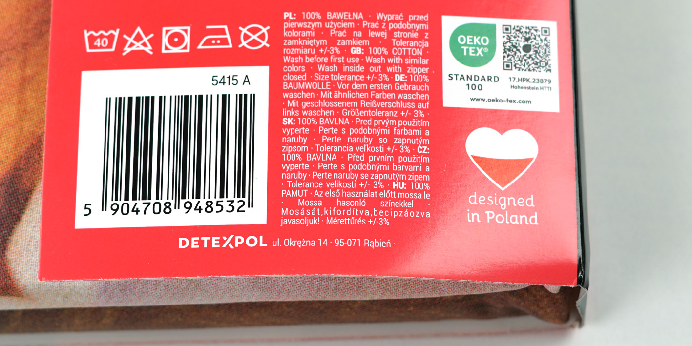 pościel 160x200 świecąca jednorożec tęcza